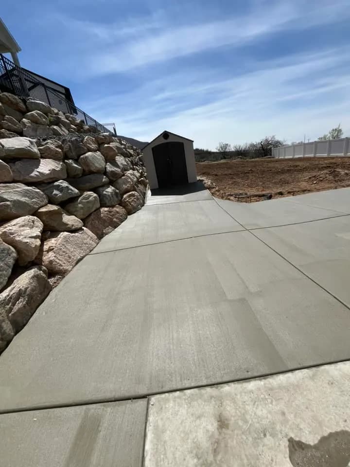 Driveway & Shed Approach