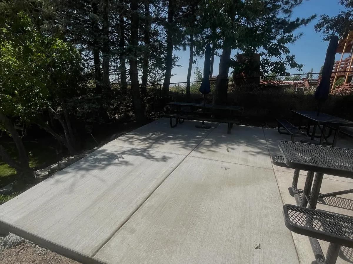 Park Concrete Patio