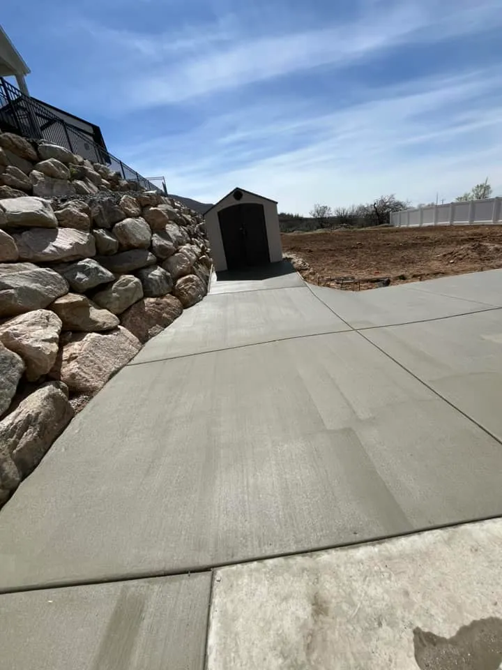 Driveway & Shed Approach