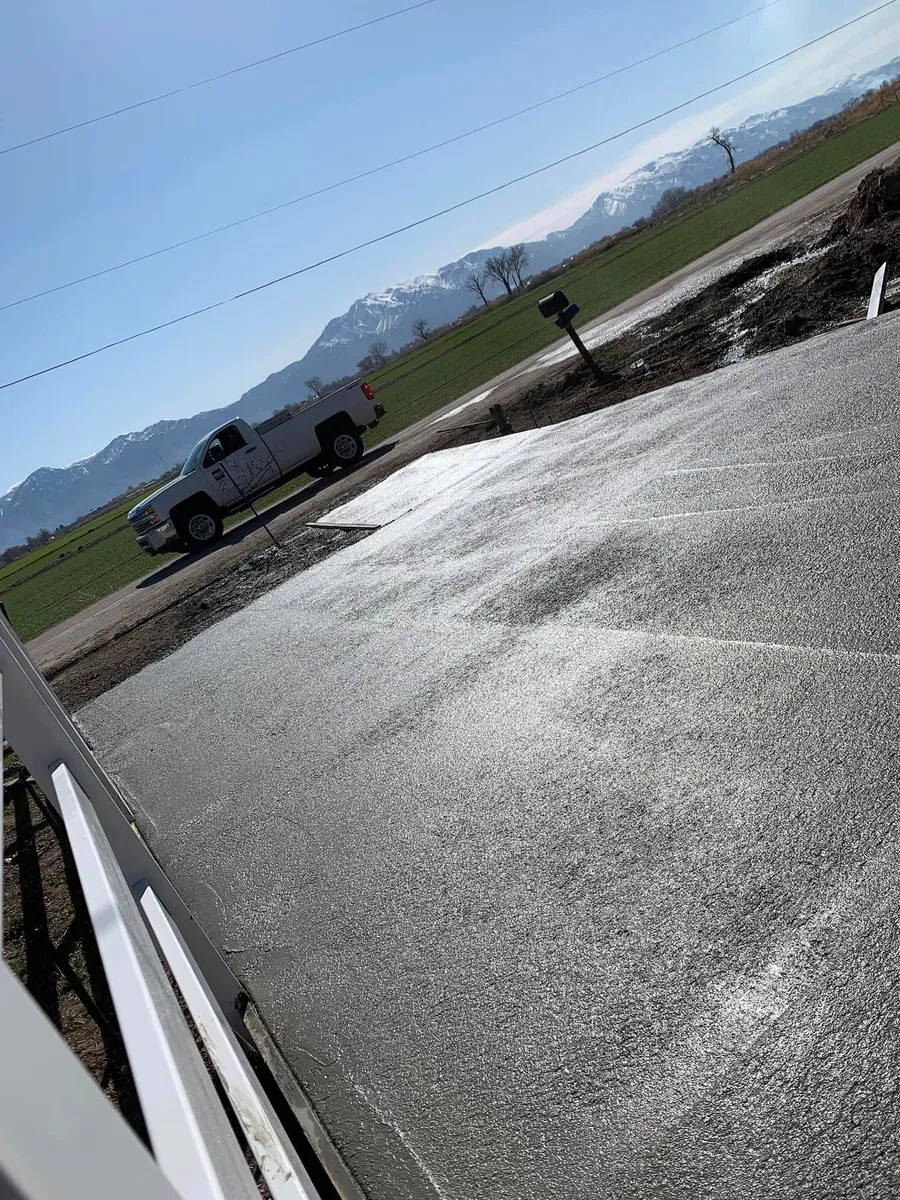 Concrete RV pad by MSN Concrete Construction LLC in Ogden, UT