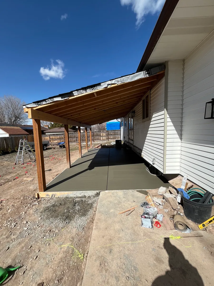 Covered Patio Construction