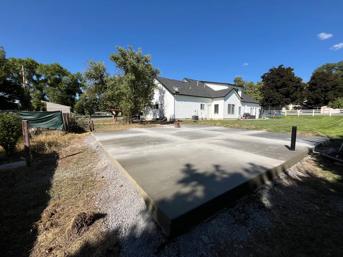 Concrete Slab Pad